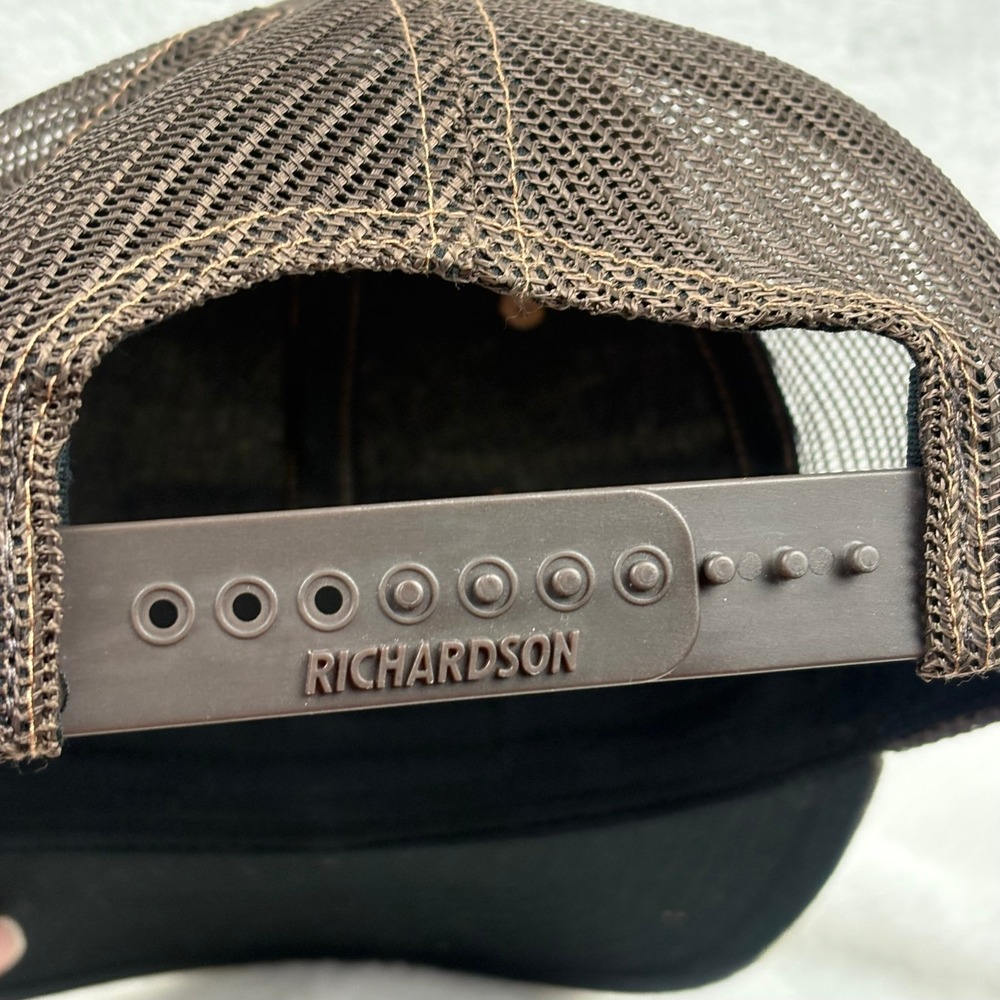 Richardson 112 Trucker Hat Legacy Truck Sales Realtree Camo Snapback Brown NEW - Picture 10 of 11